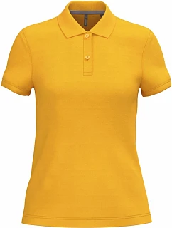 Kariban K 242 Dámske polo tričko z piké 20.K242 žlté