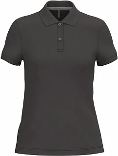 Kariban K 242 Dámske polo tričko z piké 20.K242 tmavošedé