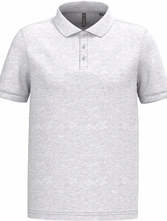 Kariban K 254 Pánske polo tričko z piké 20.K254 ash heather