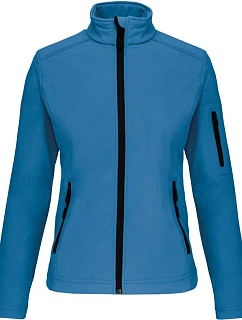 Kariban K 400 Dámska 3-vrstvová softshellová bunda 20.K400 aqua blue