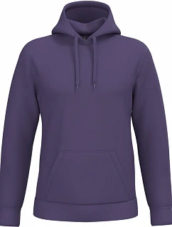 Kariban K 476 Pánska mikina s kapucňou 20.K476 fialová