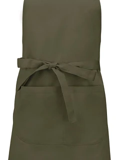 Kariban K 890 Zástera s náprsenkou „Sommelier“ 20.K890 svetlo khaki