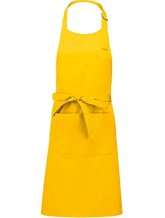 Kariban K 890 Zástera s náprsenkou „Sommelier“ 20.K890 žltá Kariban K 890 Zástera s náprsenkou „Sommelier“ 20.K890 žltá