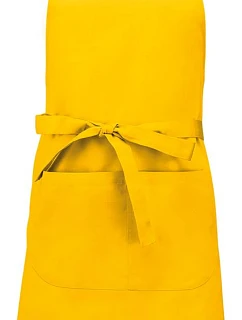 Kariban K 890 Zástera s náprsenkou „Sommelier“ 20.K890 žltá
