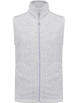 Kariban K 913 Mikrofleecová vesta „Luca“ 20.K913 ash heather