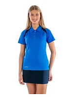 Spiro S 177F Dámske tímové polo tričko z piké 29.177F tmavomodré/biele