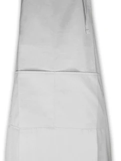 The One Towelling Apron Zásterka s náprsenkou 48.1048 biela