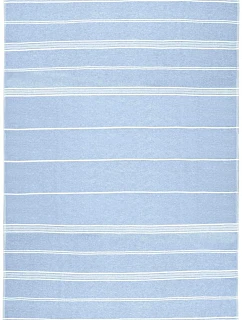 The One Towelling Recycled Hamam Towel Hamamový uterák „Recycled“ 48.1059 kobaltovo modrý