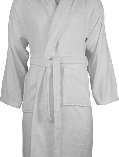 The One Towelling Organic Bathrobe Župan z organickej bavlny 48.1084 biely