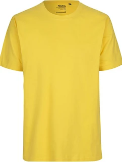 Neutral O 60001 Pánske tričko z hrubej bio bavlny 77.6001 žlté