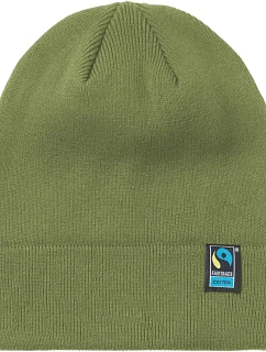 Neutral O 93055 Pletená čiapka z organického materiálu s certifikátom Fairtrade 77.9355 military