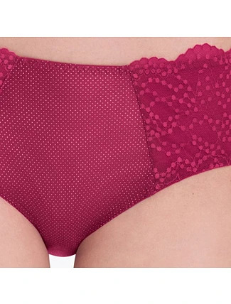 Orely nohavičky s vyšším pásom 1382 cherry red – Anita Classix