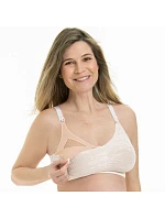 Esenciálna čipkovaná dojčiaca braletka s penovou výplňou 5057 crystal - Anita Maternity Esenciálna čipkovaná dojčiaca braletka s penovou výplňou 5057 crystal - Anita Maternity