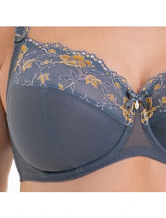 Podprsenka s kosticami Colette Full Cup 5249 sky grey - RosaFaia Podprsenka s kosticami Colette Full Cup 5249 sky grey - RosaFaia