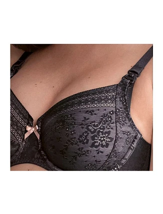 Dojčiaca podprsenka Fleur s kosticami 5053 antracitová - Anita Maternity