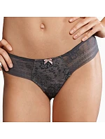 Tanga Fleur 1354 antracitová – RosaFaia Tanga Fleur 1354 antracitová – RosaFaia