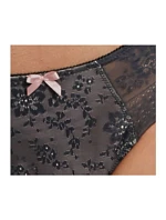 Tanga Fleur 1354 antracitová – RosaFaia Tanga Fleur 1354 antracitová – RosaFaia