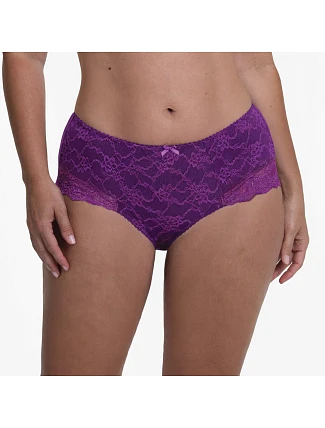 Bobette nohavičky s vyšším pásom 1389 magic purple – RosaFaia Bobette nohavičky s vyšším pásom 1389 magic purple – RosaFaia