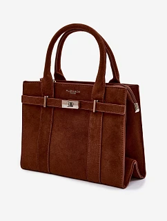 Noressa Kufřík z imitace semiše Camel