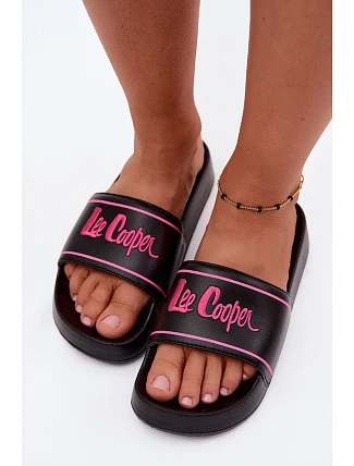 Dámske sandále na platforme Lee Cooper LCW-25-42-3530L Čierne Dámske sandále na platforme Lee Cooper LCW-25-42-3530L Čierne