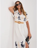 Šaty IR SK 2689 1.88 biela a tmavomodrá Šaty IR SK 2689 1.88 biela a tmavomodrá