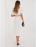 Šaty IR SK 2689 1.88 biela a tmavomodrá Šaty IR SK 2689 1.88 biela a tmavomodrá