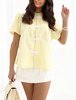 Košeľa IT KS 97762.02P svetložltá