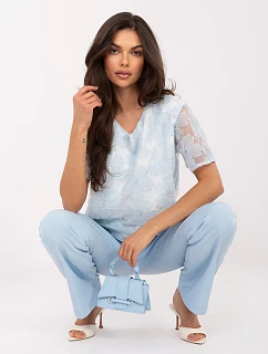 Blúzka LK BZ 510247.94 svetlomodrá