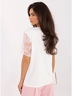 Blúzka LK BZ 510247.94 svetloružová