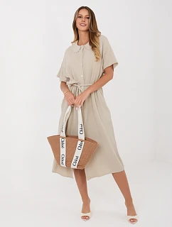 Šaty MI SK 3426.91 béžové