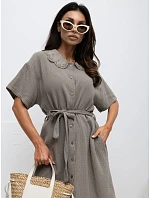 Šaty MI SK 3426.91 tmavo lila