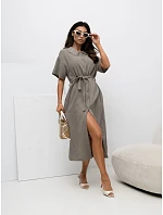 Šaty MI SK 3426.91 tmavo lila