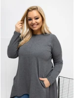 Blúzka RV BZ 7054 1.06 tmavosivá Blúzka RV BZ 7054 1.06 tmavosivá