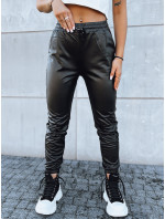 HARBOR dámske voskované nohavice čierne Dstreet UY1698