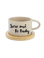 SERE ME THIS WAY - krémový pohár na makrónky 200 ml