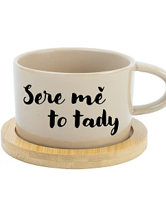 SERE ME THIS WAY - krémový pohár na makrónky 200 ml