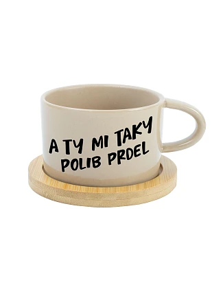 A TY MI TAKY POLIB PRDEL - krémová hrnčeková makrónka 200 ml A TY MI TAKY POLIB PRDEL - krémová hrnčeková makrónka 200 ml