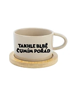 I'M SO BAD I'M LOOKING AWAY - krémový pohár na makrónky 200 ml