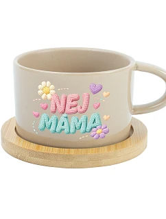 NEJ MAMA - krémový pohár na makrónky 200 ml