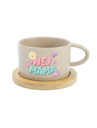 NEJ MAMA - krémový pohár na makrónky 200 ml NEJ MAMA - krémový pohár na makrónky 200 ml