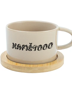 KAFIŠTOOO - krémový pohár makrónky 200 ml