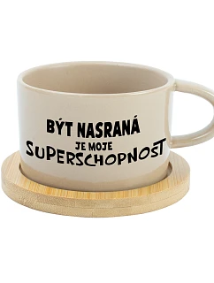 BÝŤ PISSED JE MOJA SUPERLIPA - šálka na krémovú makrónku 200 ml