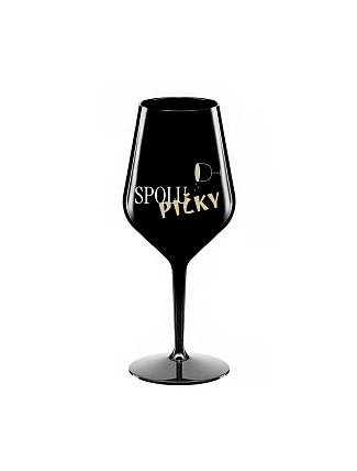 SPOLUPIČKY – čierna nerozbitná pohár na víno 470 ml SPOLUPIČKY – čierna nerozbitná pohár na víno 470 ml