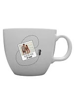 Personalizovaný keramický hrnček MEGA XXL s objemom 1000 ml s fotografiou a cestovateľským motívom