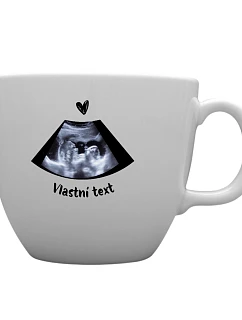 Personalizovaný keramický hrnček MEGA XXL s objemom 1 000 ml s ultrazvukom