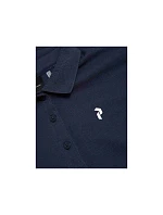 Dámske tričko PEAK PERFORMANCE W Classic Cotton Polo, farba tmavomodrá Dámske tričko PEAK PERFORMANCE W Classic Cotton Polo, farba tmavomodrá