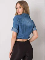 Košeľa RO KS 5432.07P modrá