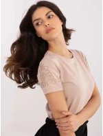 Tričko RV TS A518.39 beige