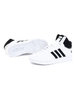 Pánska športová obuv Hoops 3.0 Mid M GW3019 White with Black - Adidas