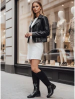 Dámske zateplené čižmy čierne FashionStreet ZY1229
